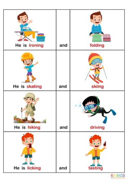 Conjunctions: Join Actions with 'And' – Printable PDF for Kids-PDF1