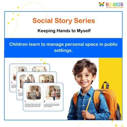 Keeping My Hands to Myself Social Story – Printable PDF for Kids