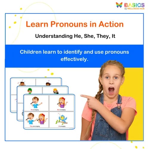 HE, SHE, THEY, IT – Learn and Identify Pronouns in Action - Free