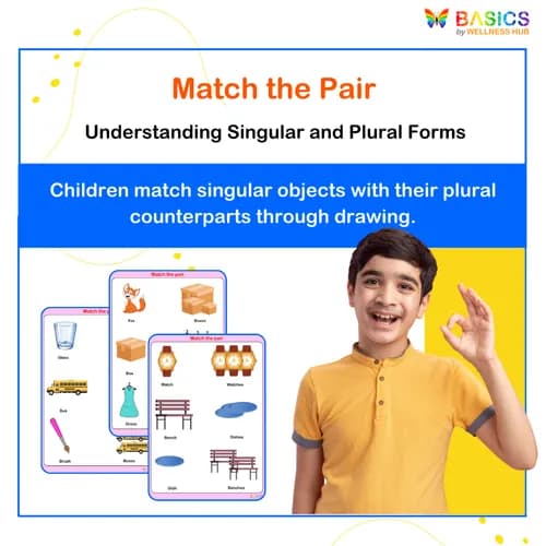 ES – Match the Pair: Singular and Plural Matching Activity - Free