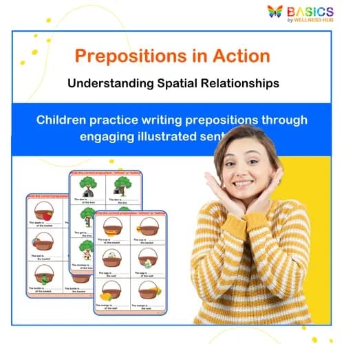 In Front and Behind Preposition Activity: Printable PDF for Kids