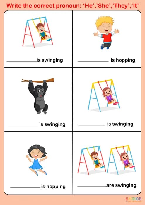 HE, SHE, THEY, IT – Write the Correct Word: Pronoun Practice for Kids-PDF1