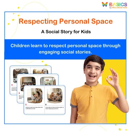 Respecting Other People’s Space Social Story – Printable PDF for Kids - Free