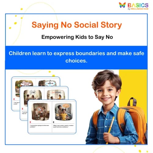 Saying No When I Need To – Social Story for Kids - Free