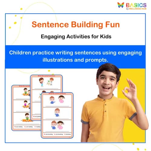 I’M, YOU, WE – Write the Correct Sentence: Sentence Construction PDF - Free