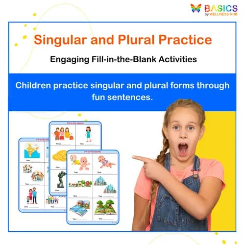 IES – Fill in the Blanks: Singular or Plural Practice for Kids - Free