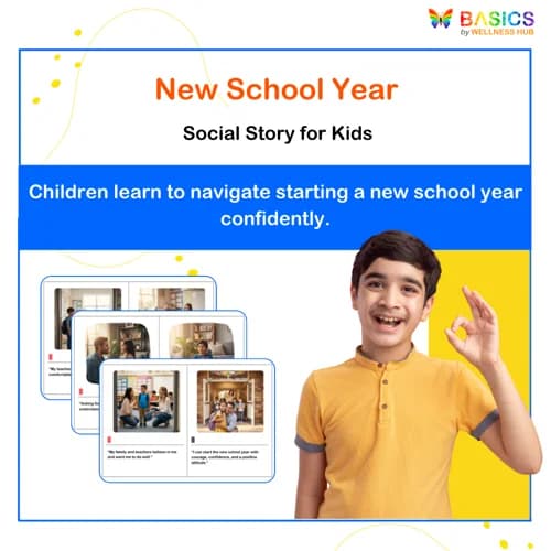 Starting a New School Year – Social Story with Activities - Free
