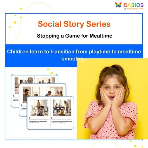 Stopping a Game to Join Mealtime – Social Story for Kids - Free