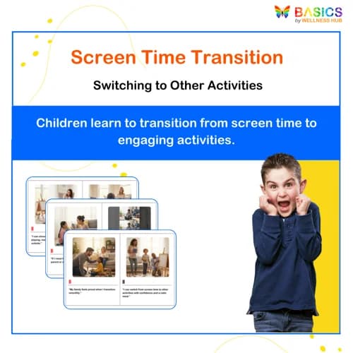 Switching from Screen Time to Other Activities – Social Story PDF