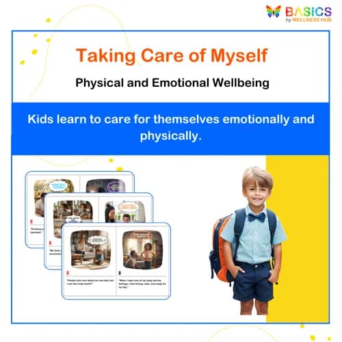 Taking Care of Myself – Social Story for Physical and Emotional Well-being - Free