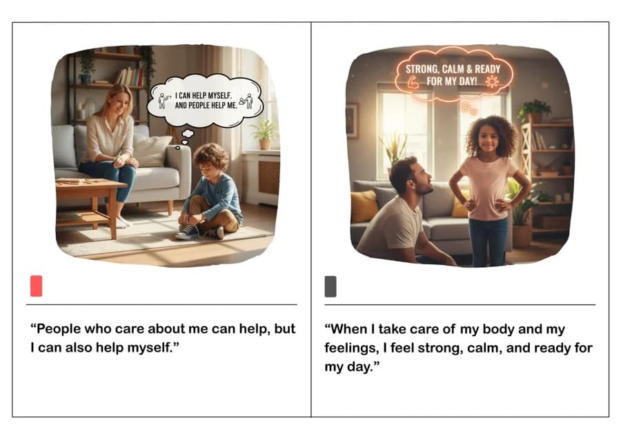 Taking Care of Myself – Social Story for Physical and Emotional Well-being-PDF1