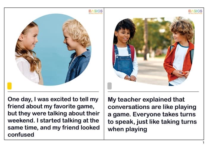 Taking Turns in Conversations – Social Story for Kids-PDF1