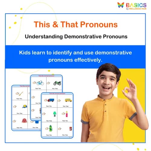 This & That – Tick the Correct Pronoun Activity for Kids - Free