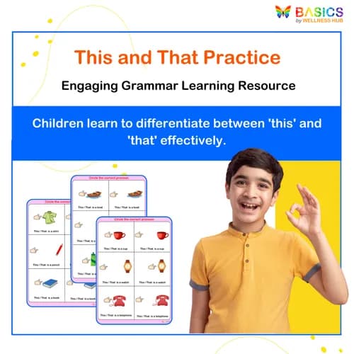 THIS & THAT – Circle the Correct Word: Printable PDF for Kids