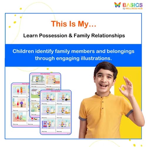 This Is My - Learn Possession & Family Relationships Series 3 Printable PDF for Kids - Free