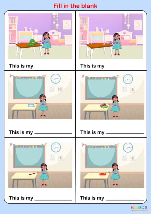 THIS IS MY… – Learn Possession & Family Relationships-PDF1