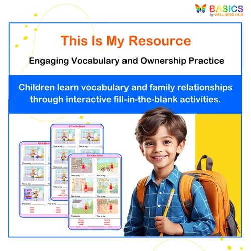 THIS IS MY… – Fill in the Blank Activity for Kids - Free