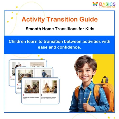 Transitioning Between Activities at Home – Social Story PDF - Free
