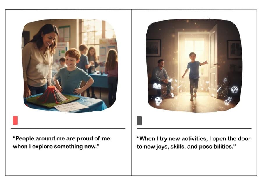 Trying New Activities – Social Story with Vocabulary and Role-Play-PDF1