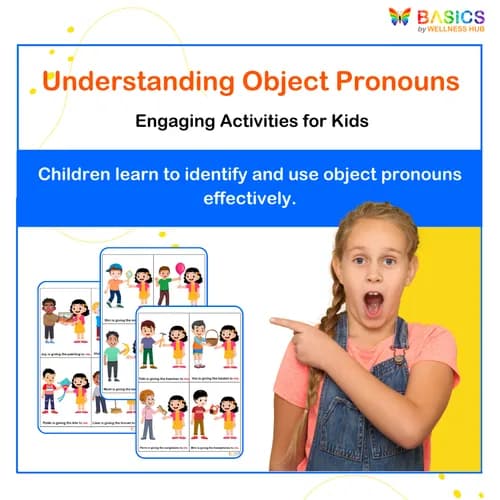 Object Pronoun: He (Giving to Me) – Printable PDF for Kids