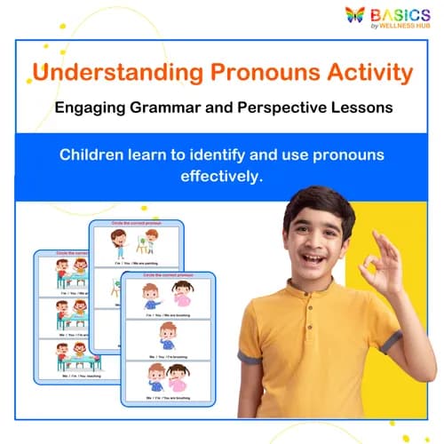 I'M, YOU, WE – Circle the Correct Pronoun: Printable PDF Activity - Free