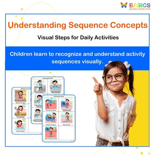 Sequencing Concepts: Visual Worksheets for Daily Activities