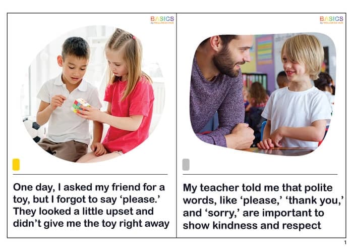 Understanding and Using Polite Words – Social Story for Kids-PDF1