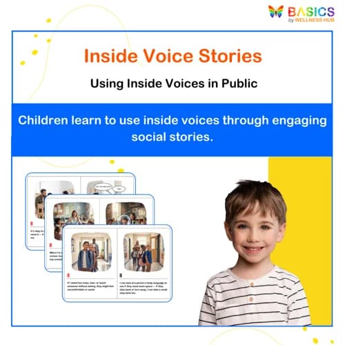 Using Inside Voices Social Story – Printable PDF for Kids
