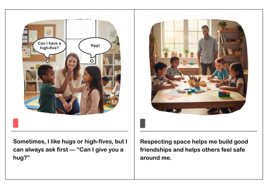 Using Inside Voices Social Story – Printable PDF for Kids-PDF1