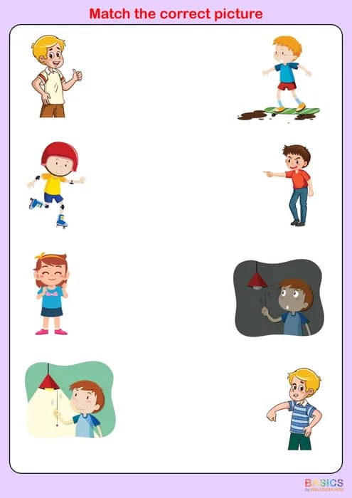 OPPOSITES – Match the Correct Picture: Interactive Matching Activity-PDF1