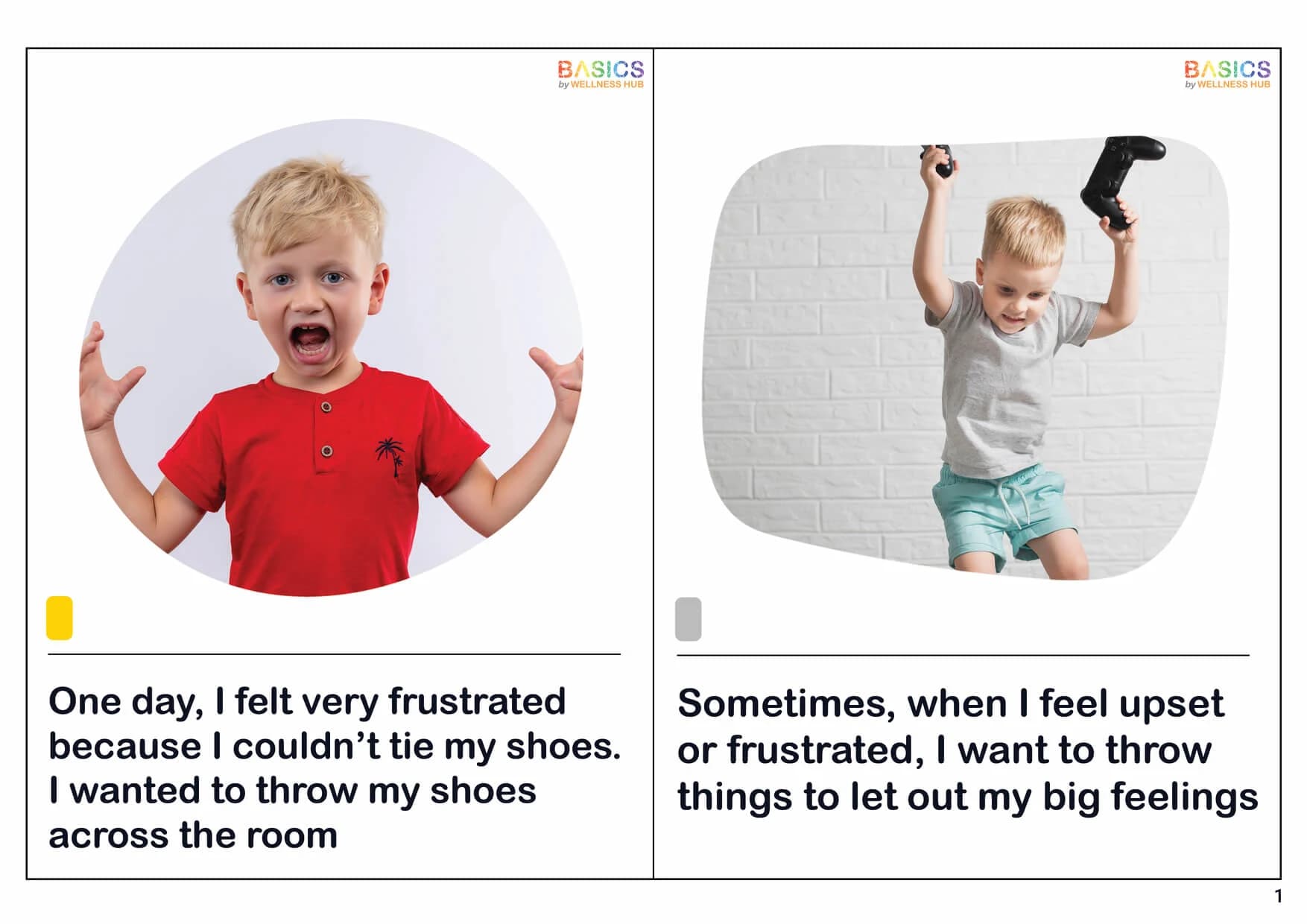 What to Do When I Feel Like Throwing Things – Free Printable Social Story-PDF1