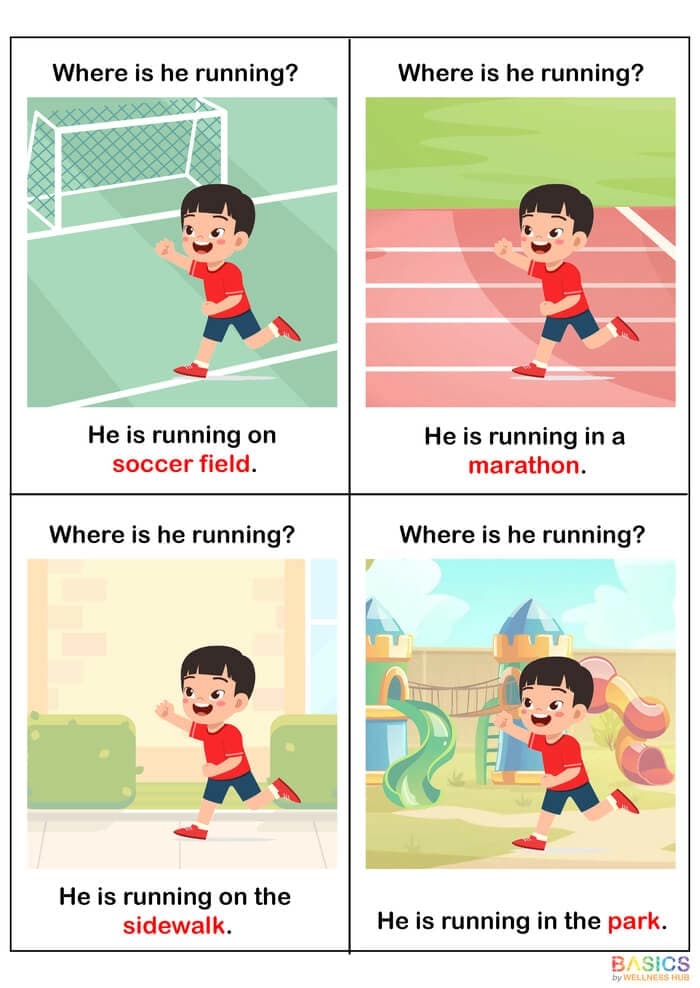 Where Is He? WH Questions with Illustrations – Printable PDF-PDF1