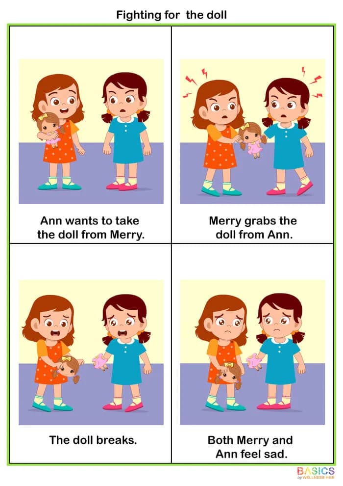 4-Step Sequencing Cards: Printable PDF for Understanding Feeling Sad-PDF2