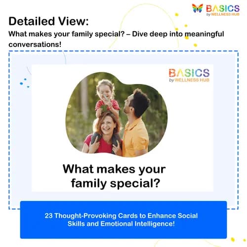 Family and Friends: Conversation Cards for Kids Explore Bonds, Traditions, and Fun! preview 2
