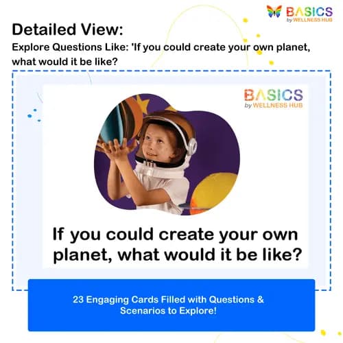 Fantasy and Imagination: Conversation Cards for Kids Unleash Creativity and Dream Big!