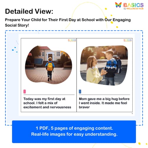 First Day at School Social Story preview 2