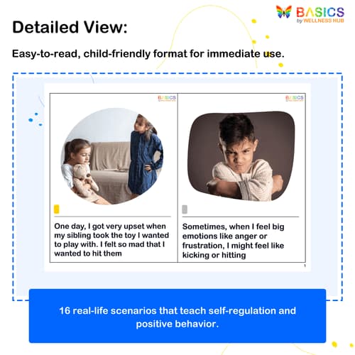 Kicking and Hitting – Social Story for Managing Anger & Self-Control preview 2