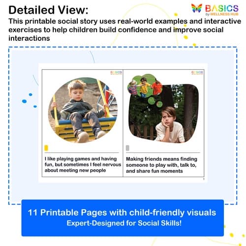 Making Friends – Social Story for Building Social Skills