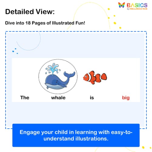 Sentences with Big and Small: Illustrated Learning PDF for Kids preview 2
