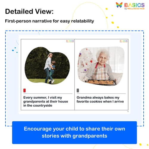 Spending Time with Grandparents: A Social Story for Kids preview 2