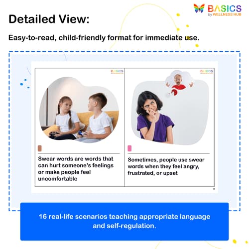 Understanding Swear Words – Social Story for Respectful Communication preview 2
