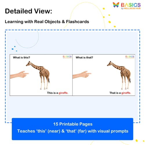 What is This and What is That? - Animals Learning PDF for Kids WH