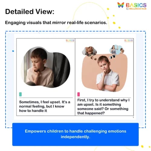 When I'm Upset: A Social Story for Managing Feelings preview 2