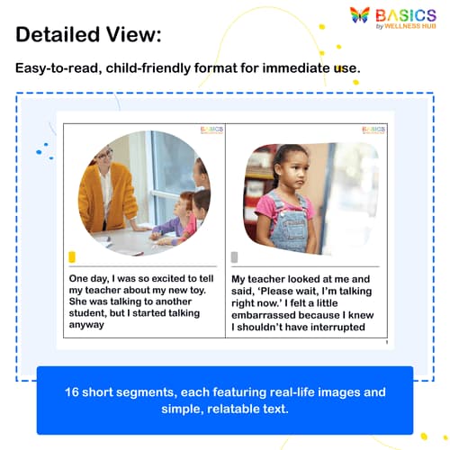 When I Feel Like Interrupting – Social Story for Self-Control
