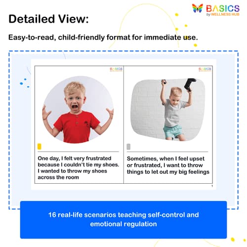What to Do When I Feel Like Throwing Things – Free Printable Social Story preview 2