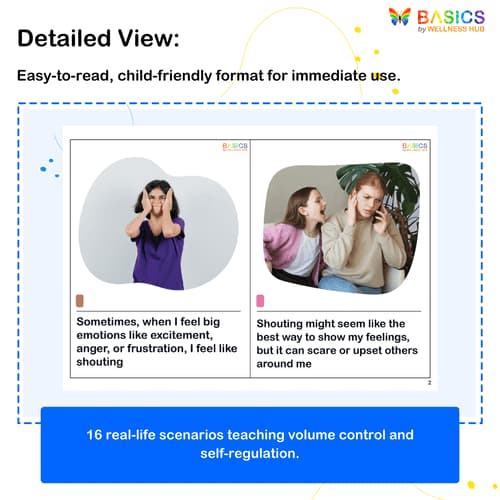 What to Do When I Want to Shout – Free Social Story for Self-Regulation preview 2