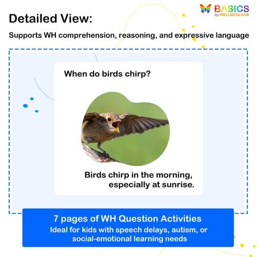 When Questions Flashcards – Nature and Environment for Kids (Printable PDF) preview 2