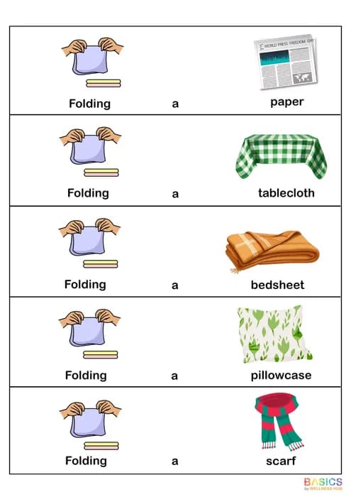 Action + Target Object Worksheet Set – Verb and Object Learning-PDF2