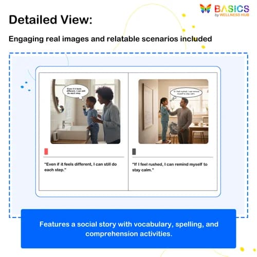 Adapting to a Different Morning Routine – Social Story for Kids preview 2