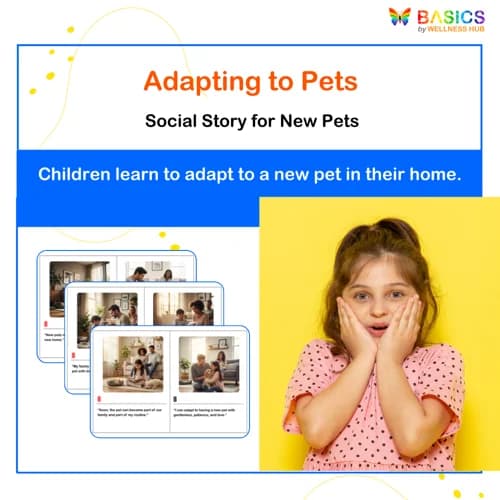 Adapting to a New Pet – Social Story with Activities - Free